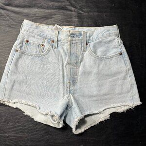 Womens Levis 501 Shorts